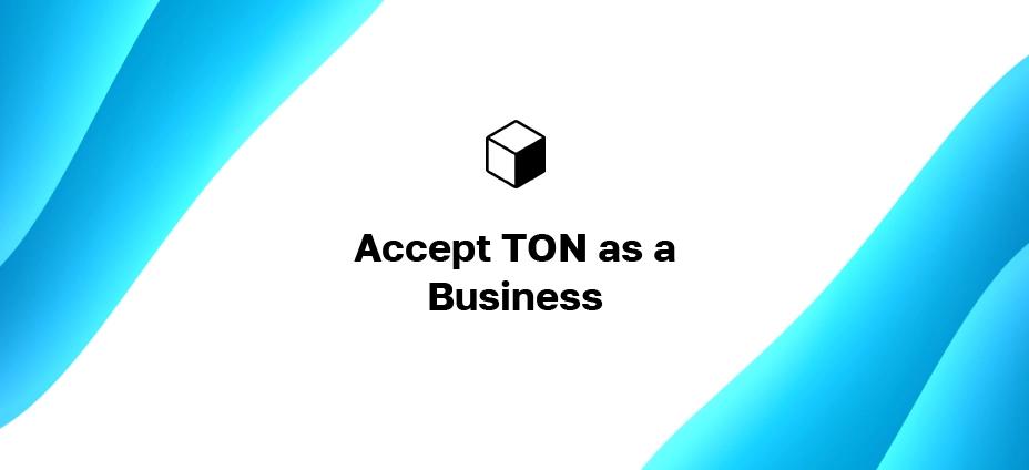 Aceite o TON como uma empresa: como ser pago em Toncoin no seu site?