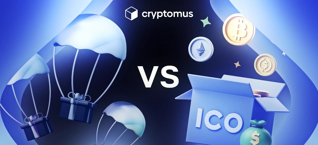 Crypto Airdrops vs. ico: ¿Cuál es la Mejor Estrategia de Inversión?