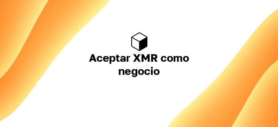 Aceptar XMR como negocio: ¿Cómo recibir pagos en Monero en tu sitio web?