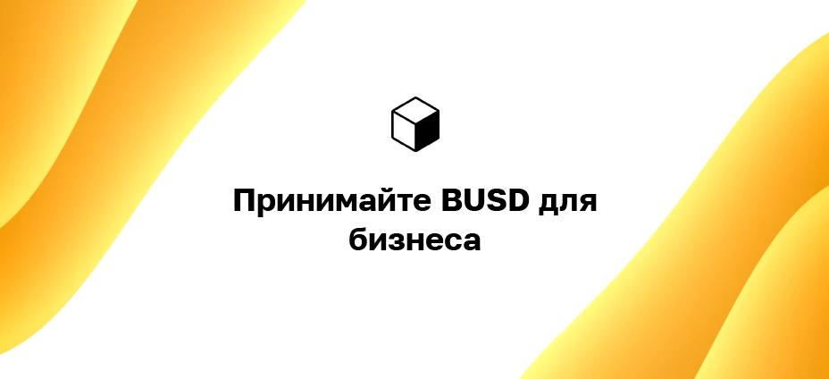 Принимайте BUSD для бизнеса: как получать оплату в Bitcoin USD на своем веб-сайте?