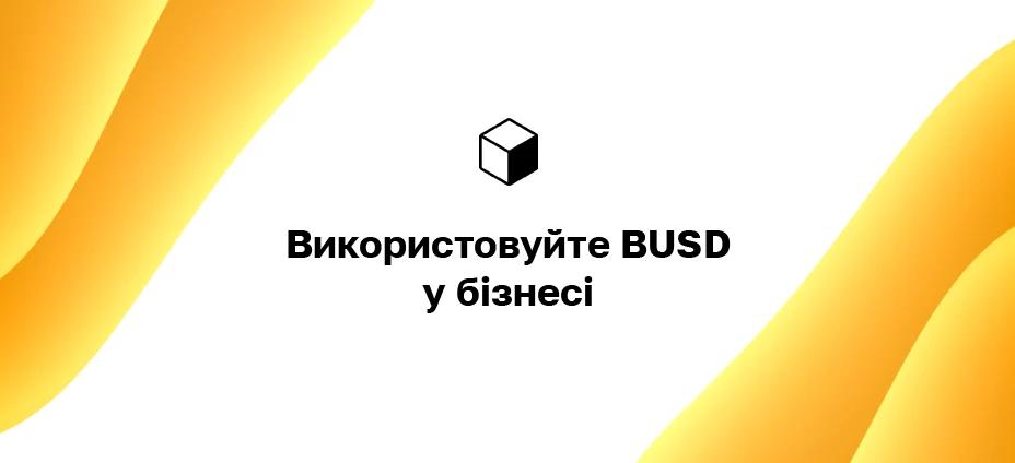 Використовуйте BUSD у бізнесі: як отримувати гроші в біткойнах USD на своєму веб-сайті?